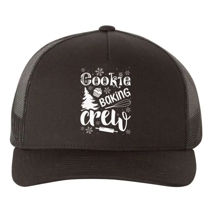 Cookie Baking Crew Christmas Baker Yupoong Adult 5-Panel Trucker Hat