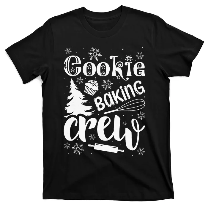 Cookie Baking Crew Christmas Baker T-Shirt