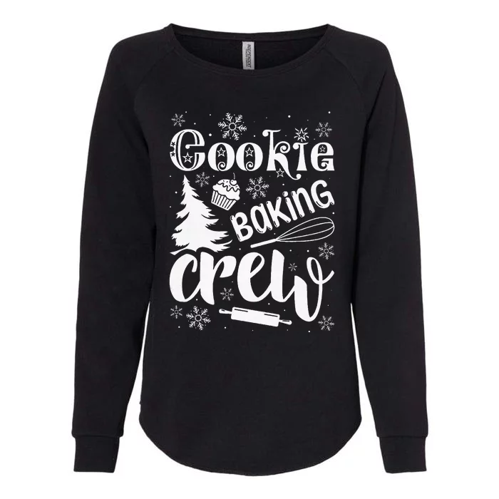 Cookie Baking Crew Christmas Baker Womens California Wash Sweatshirt