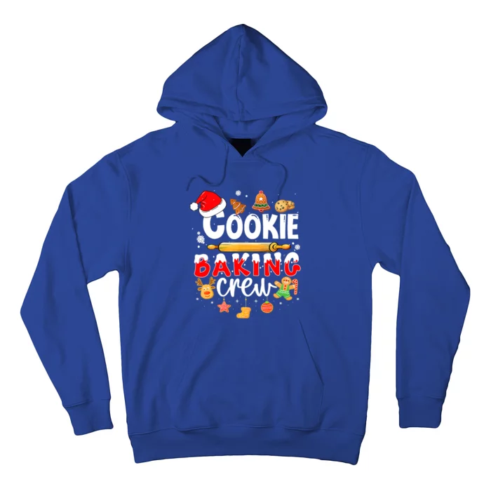 Cookie Baking Crew Funny Christmas Cooking Lover Xmas Pajama Gift Hoodie