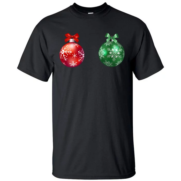 Christmas Balls Tall T-Shirt