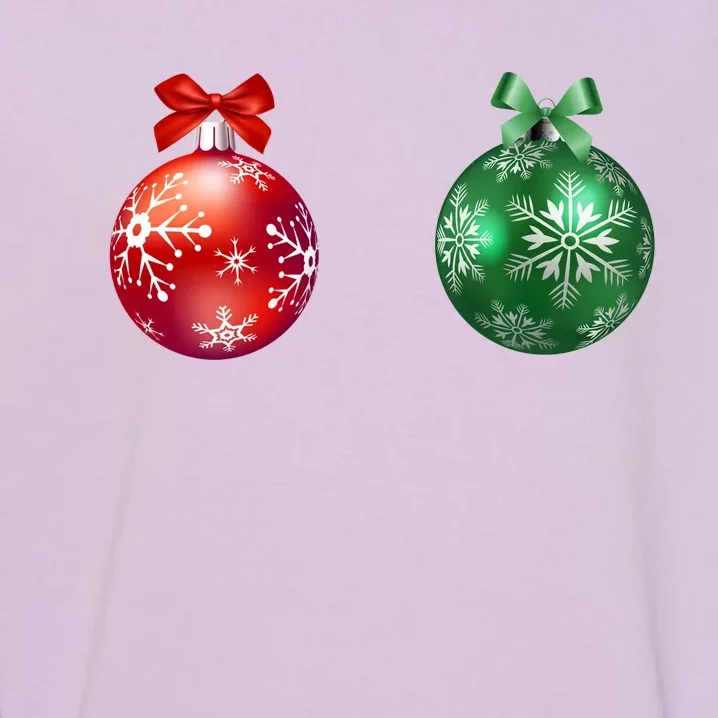 Christmas Balls Garment-Dyed Sweatshirt