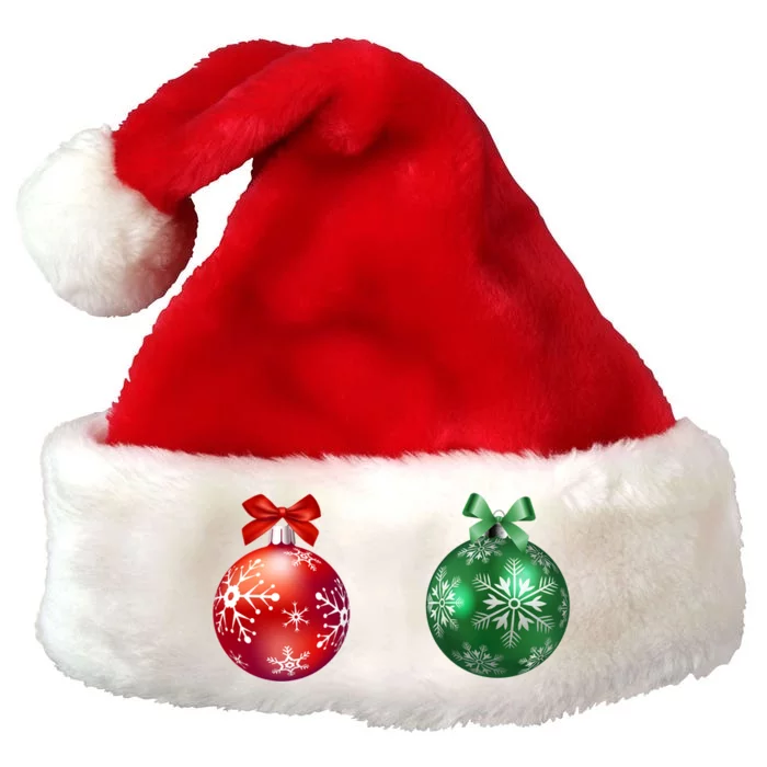 Christmas Balls Premium Christmas Santa Hat