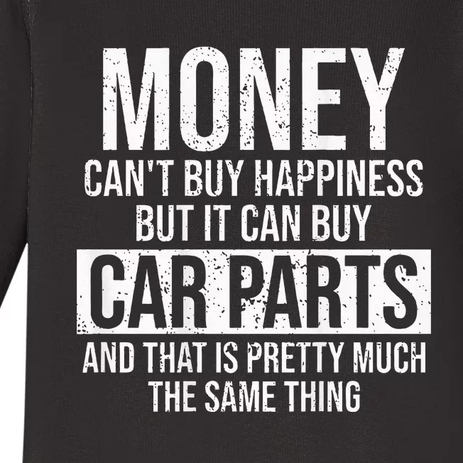 Can Buy Car Parts Funny Car Guy Car Lover Auto Mechanic Gift Baby Long Sleeve Bodysuit