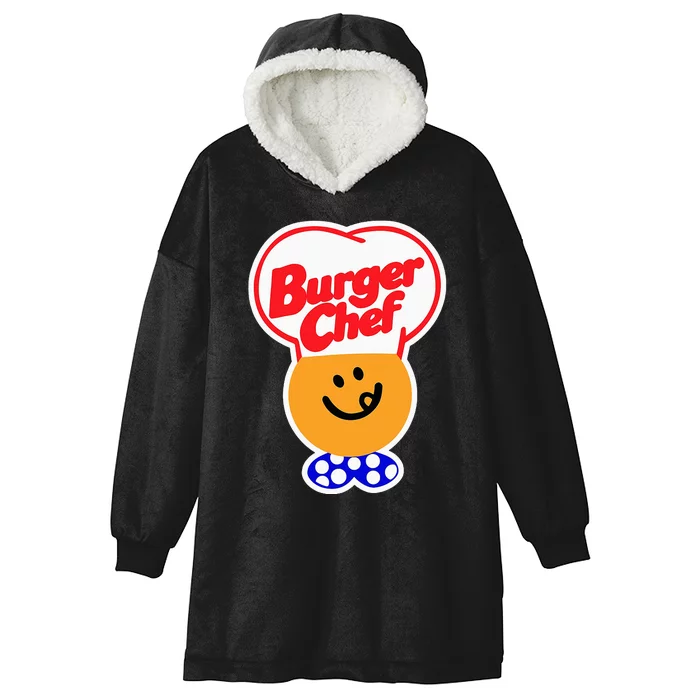 Chef Burger Classic Hooded Wearable Blanket