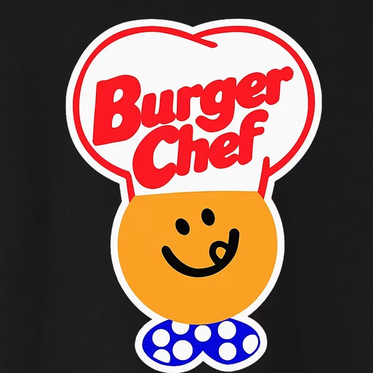 Chef Burger Classic Women's Crop Top Tee