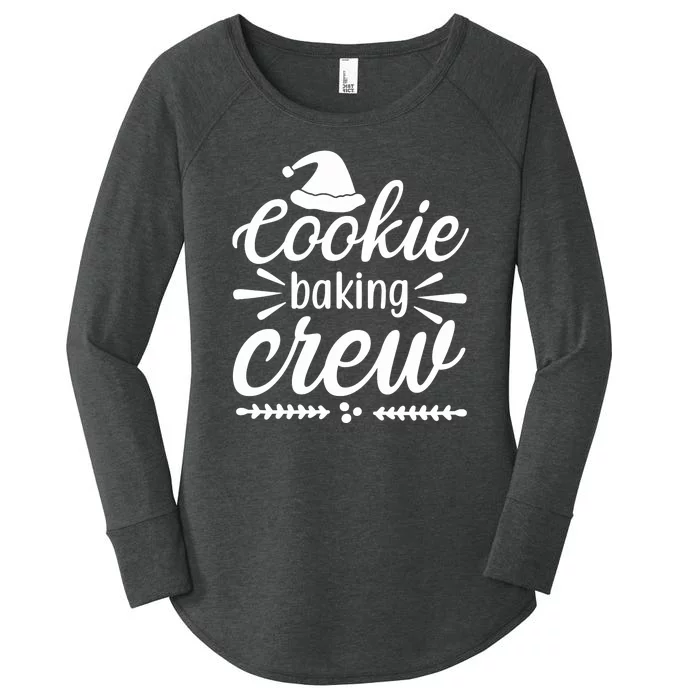 Cookie Baking Crew Women's Perfect Tri Tunic Long Sleeve Shirt