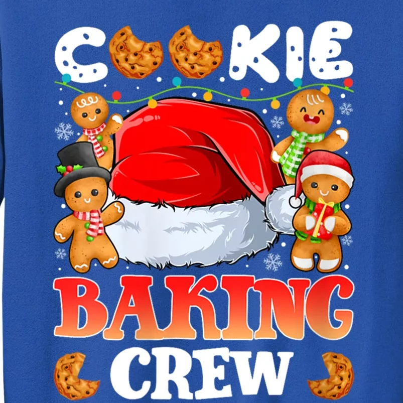 Cookie Baking Crew Christmas Santa Family Gingerbread Team Gift Sweatshirt