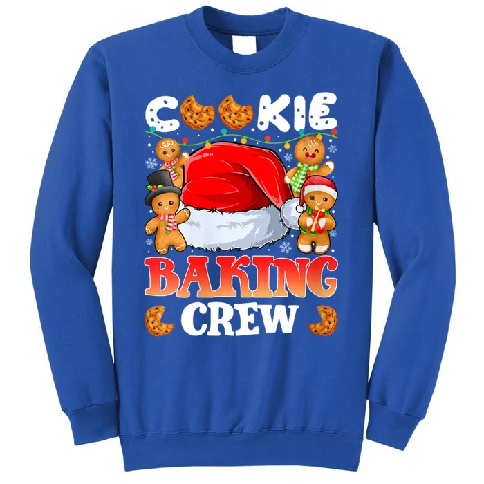 Cookie Baking Crew Christmas Santa Family Gingerbread Team Gift Sweatshirt