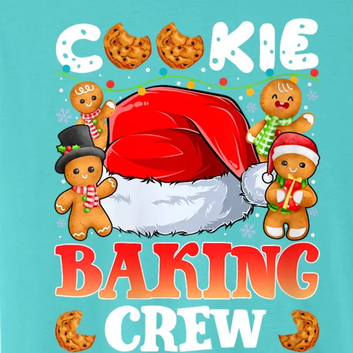 Cookie Baking Crew Christmas Santa Family Gingerbread Team Gift ChromaSoft Performance T-Shirt