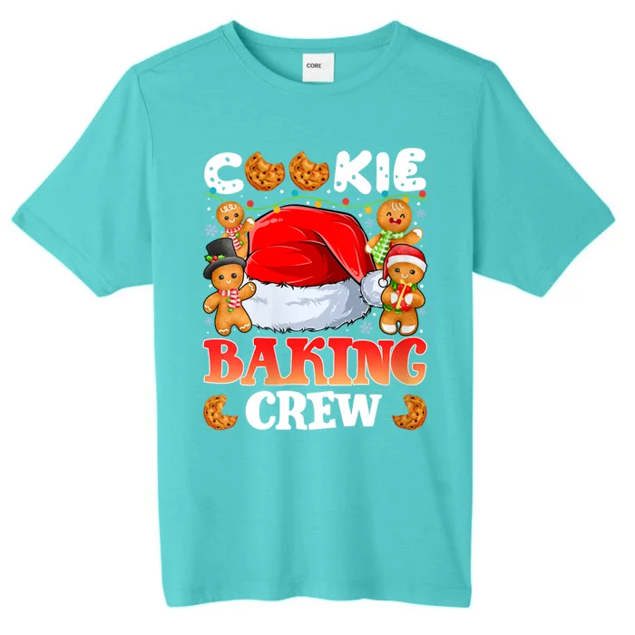 Cookie Baking Crew Christmas Santa Family Gingerbread Team Gift ChromaSoft Performance T-Shirt