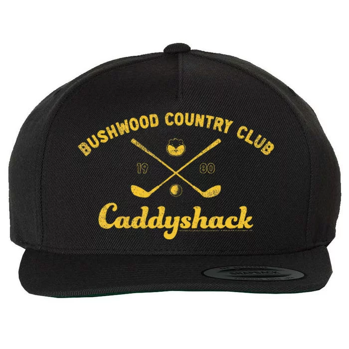 Caddyshack Bushwood Country Wool Snapback Cap