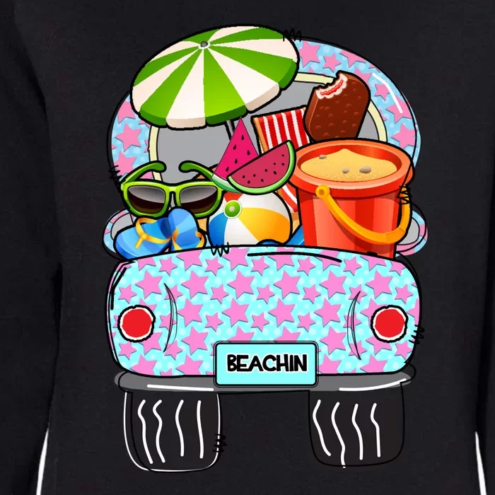 Cool Beachin Womens California Wash Sweatshirt