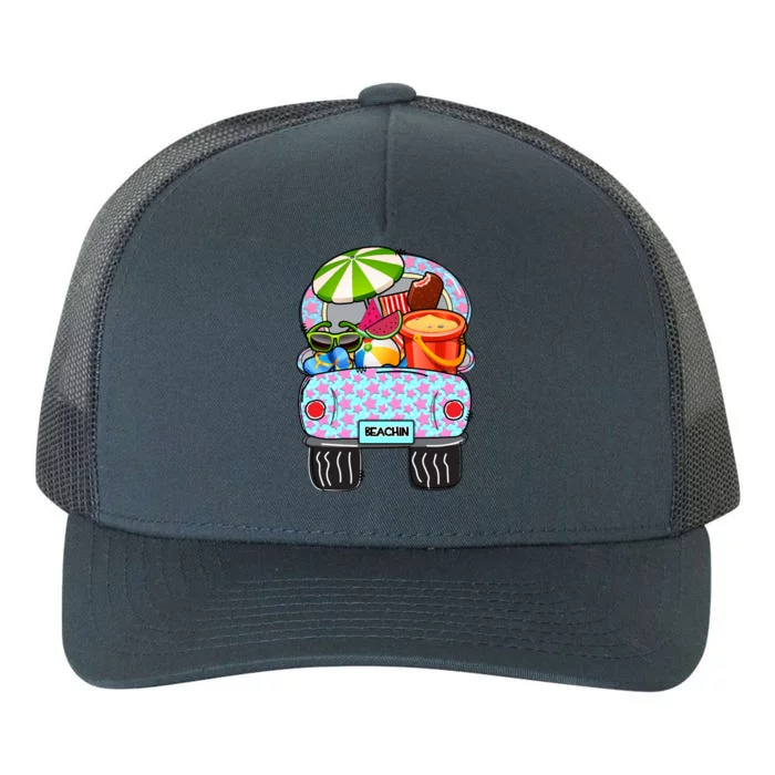 Cool Beachin Yupoong Adult 5-Panel Trucker Hat