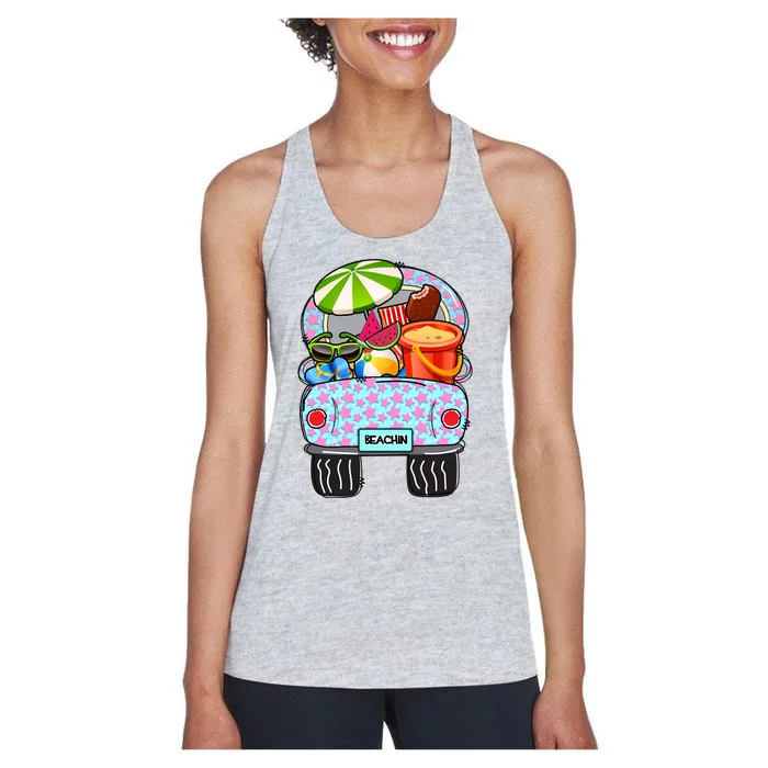 Cool Beachin Women's Racerback Tank