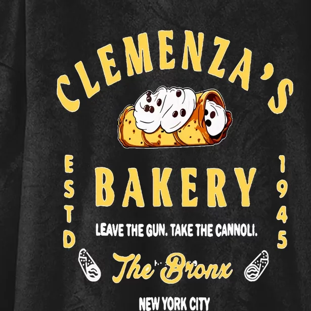 Clemenzas Bakery Hooded Wearable Blanket