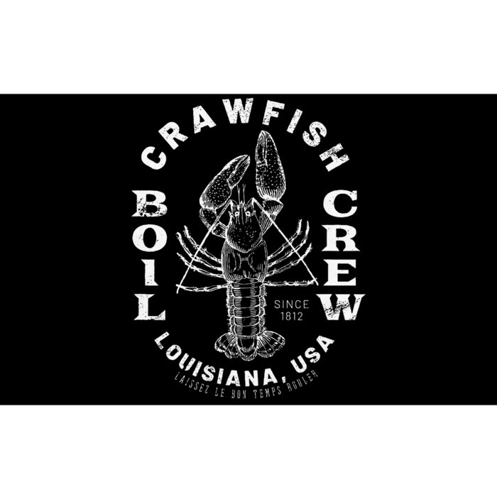 Crawfish Boil Crew Louisiana Retro Food Festival Party Bumper Sticker