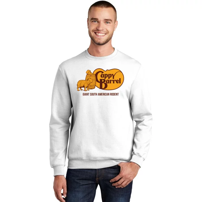 Cappy Barrel; Capybara Country Store Logo Sweatshirt