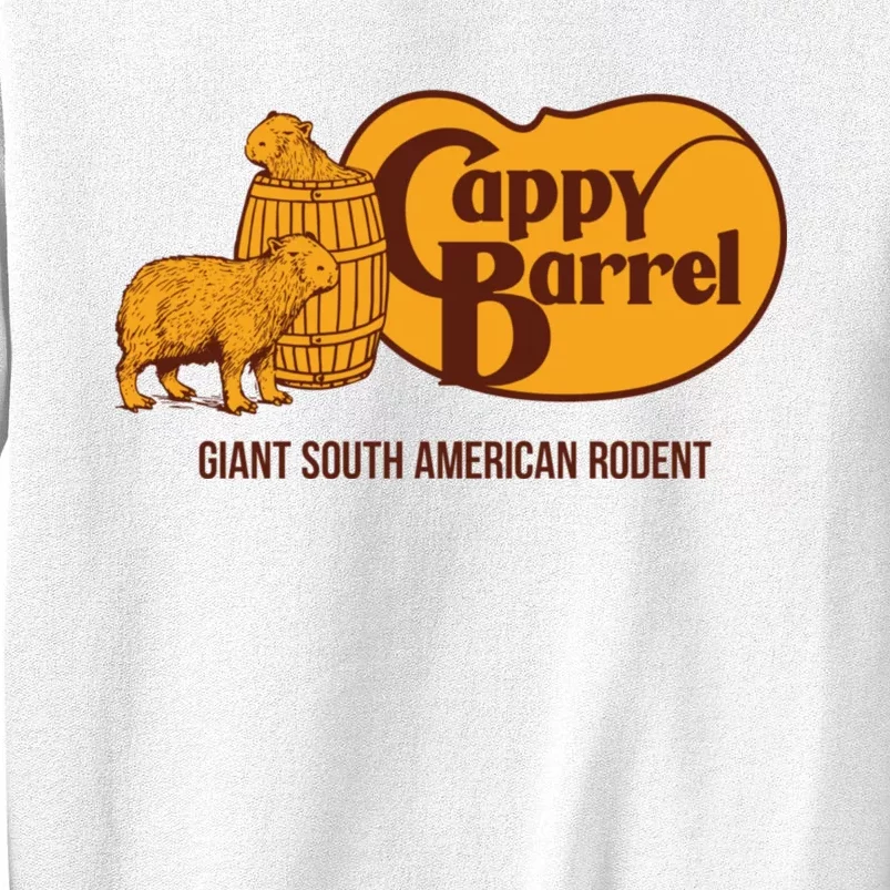 Cappy Barrel; Capybara Country Store Logo Sweatshirt