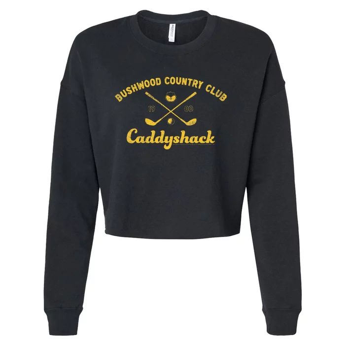 Caddyshack Bushwood Country Club Cropped Pullover Crew