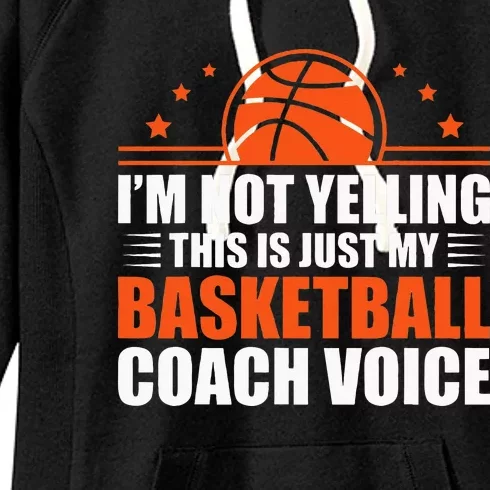 Cool Basketball Coach For Men Women Team Basketball Coaching Women's Fleece Hoodie