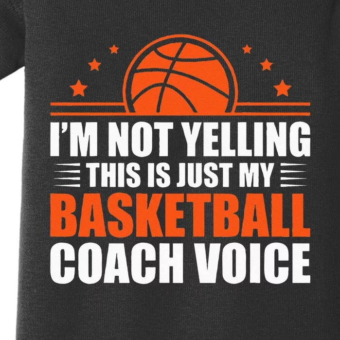 Cool Basketball Coach For Men Women Team Basketball Coaching Baby Bodysuit