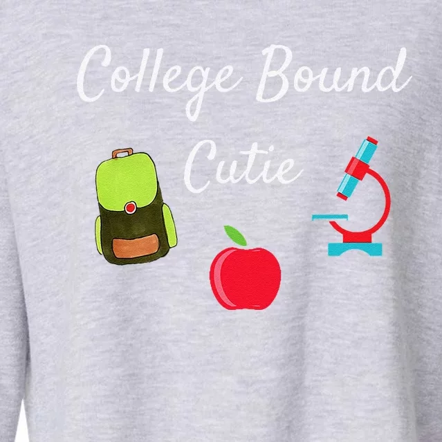 College Bound Cutie College Cropped Pullover Crew