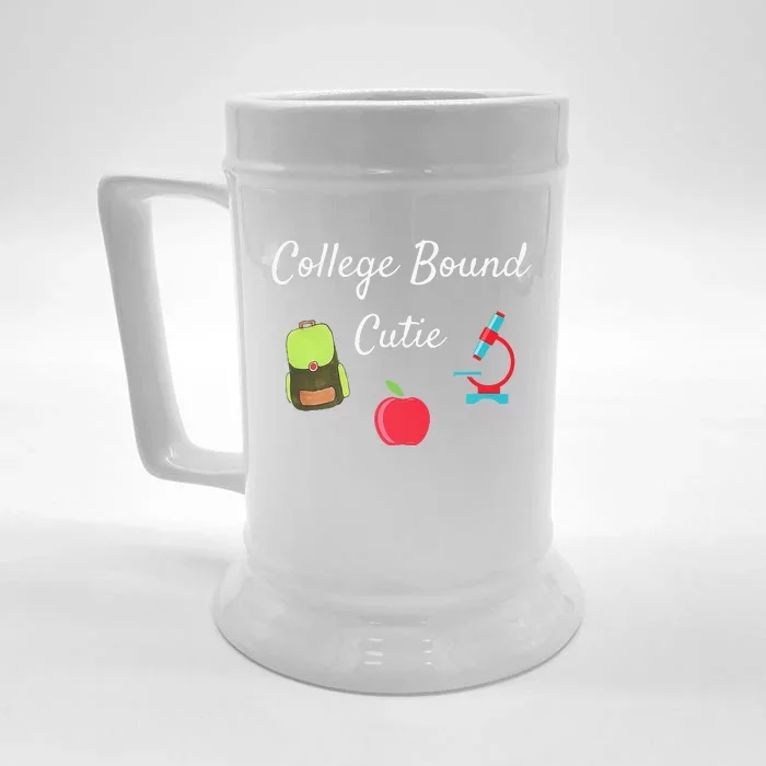 College Bound Cutie College Front & Back Beer Stein