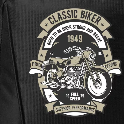 Classic Biker City Backpack