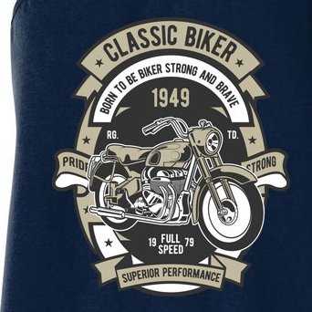 Classic Biker Women's Racerback Tank