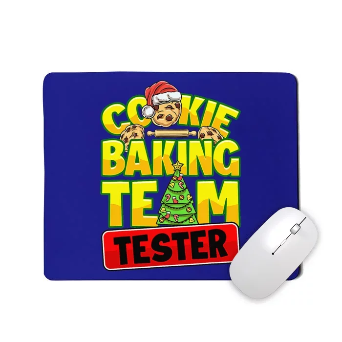 Cookie Baking Crew Christmas Cookie Baking Team Tester Gift Mousepad