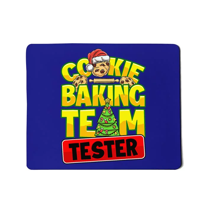 Cookie Baking Crew Christmas Cookie Baking Team Tester Gift Mousepad