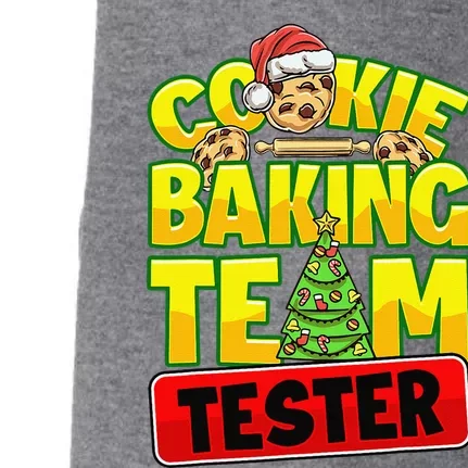 Cookie Baking Crew Christmas Cookie Baking Team Tester Gift Doggie 3-End Fleece Hoodie