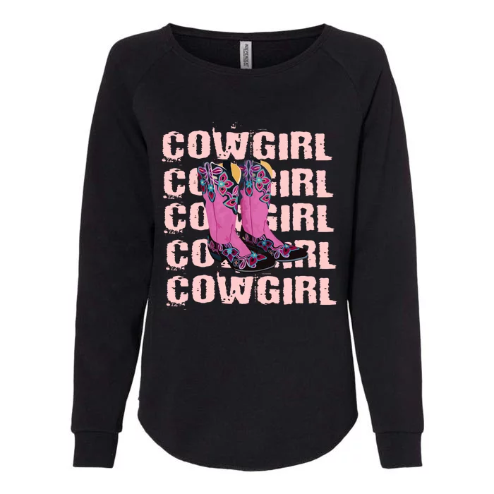 Cowgirl Boots Womens California Wash Sweatshirt