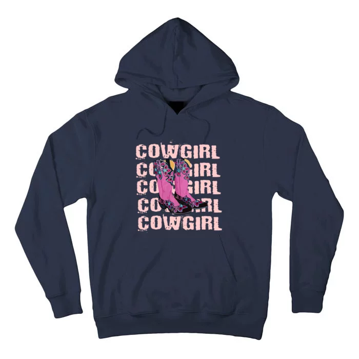 Cowgirl Boots Tall Hoodie