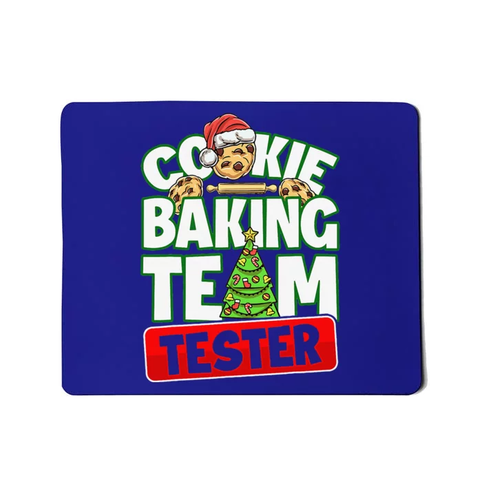 Cookie Baking Crew Christmas Cookie Baking Team Tester Mousepad