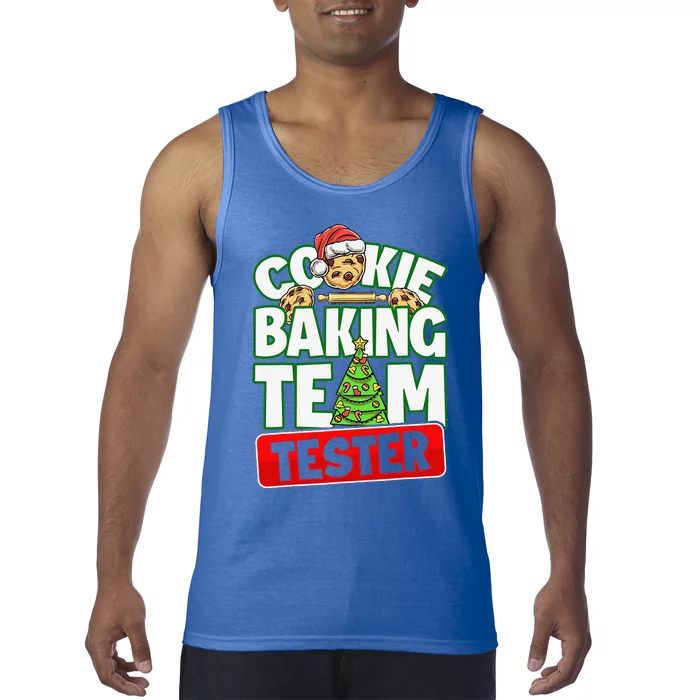 Cookie Baking Crew Christmas Cookie Baking Team Tester Tank Top