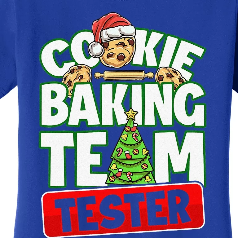 Cookie Baking Crew Christmas Cookie Baking Team Tester Women's T-Shirt