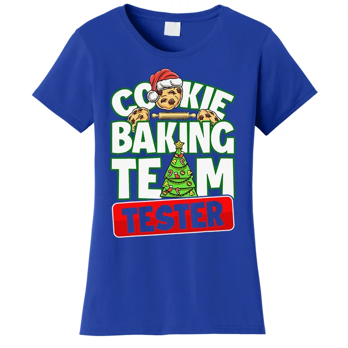 Cookie Baking Crew Christmas Cookie Baking Team Tester Women's T-Shirt