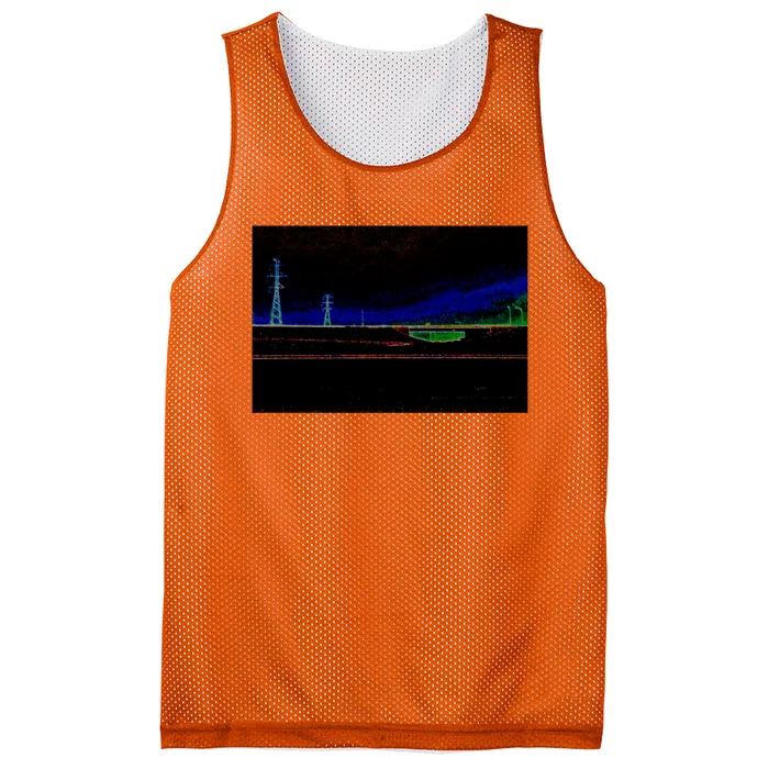 City Bridge Mesh Reversible Basketball Jersey Tank