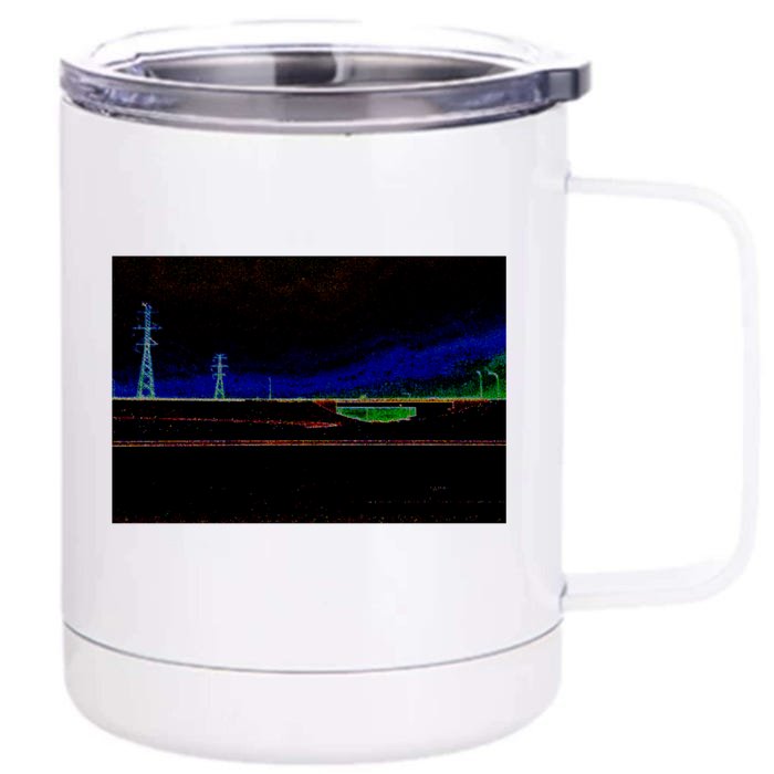 City Bridge Front & Back 12oz Stainless Steel Tumbler Cup