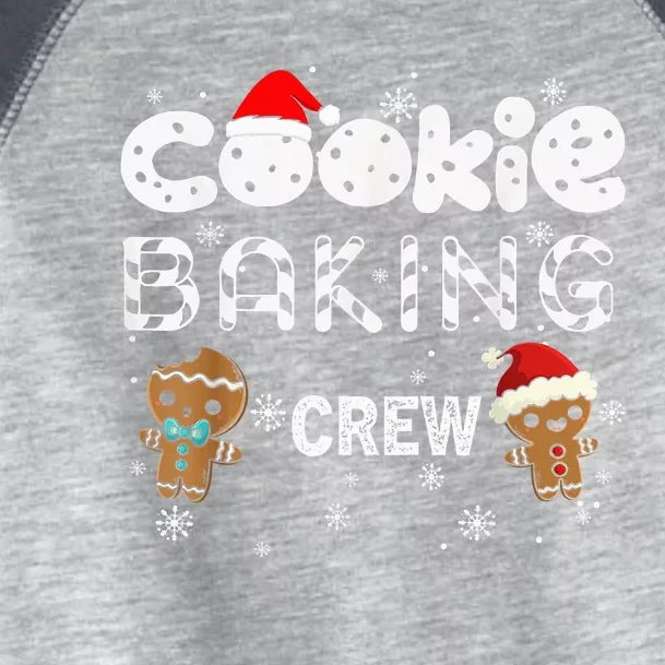 Cookie Baking Crew Gingerbread Christmas Costume Pajamas Toddler Fine Jersey T-Shirt