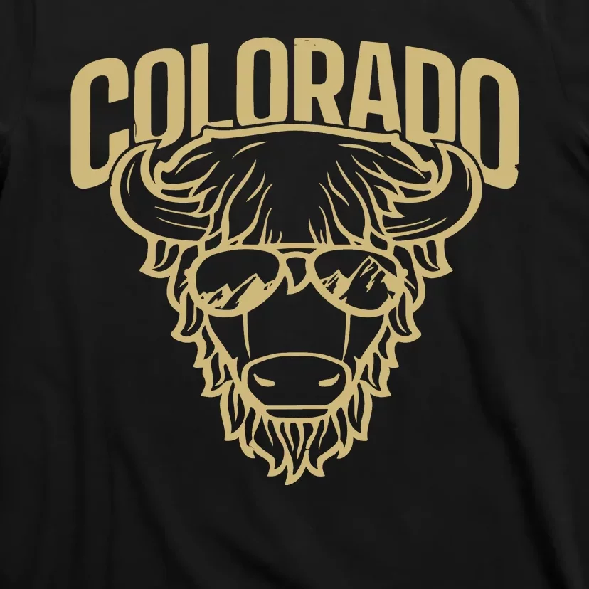 Cool Buffalo Colorado Boulder Game Day T-Shirt