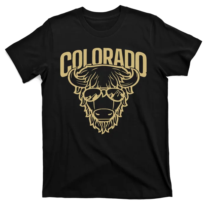 Cool Buffalo Colorado Boulder Game Day T-Shirt