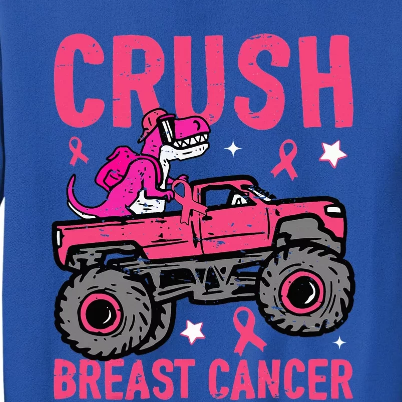 Crush Breast Cancer Awareness Monster Truck Sweatshirt