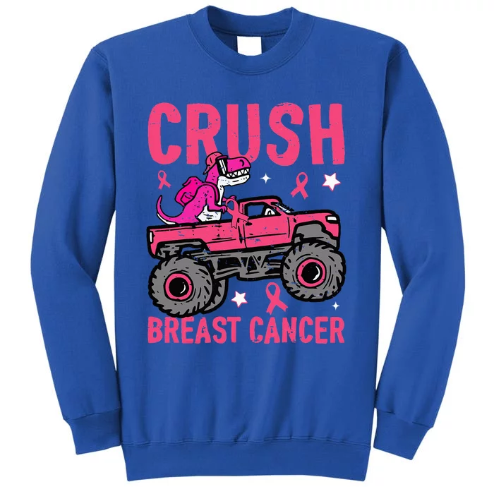 Crush Breast Cancer Awareness Monster Truck Sweatshirt