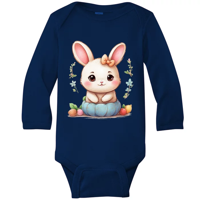 Cute Bao Baby Long Sleeve Bodysuit