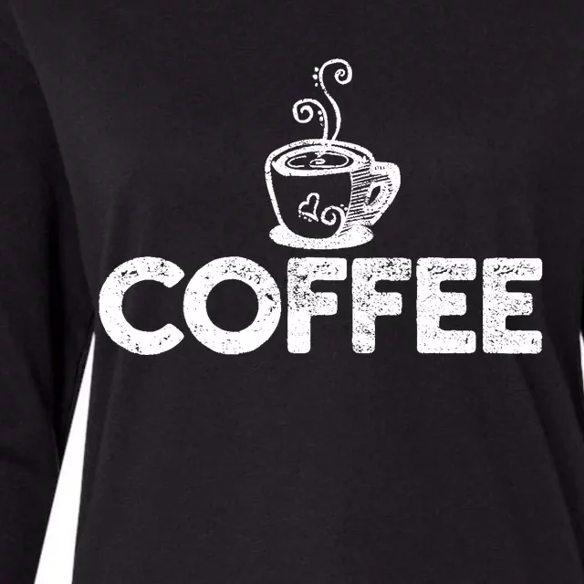 Coffee Barista Womens Cotton Relaxed Long Sleeve T-Shirt