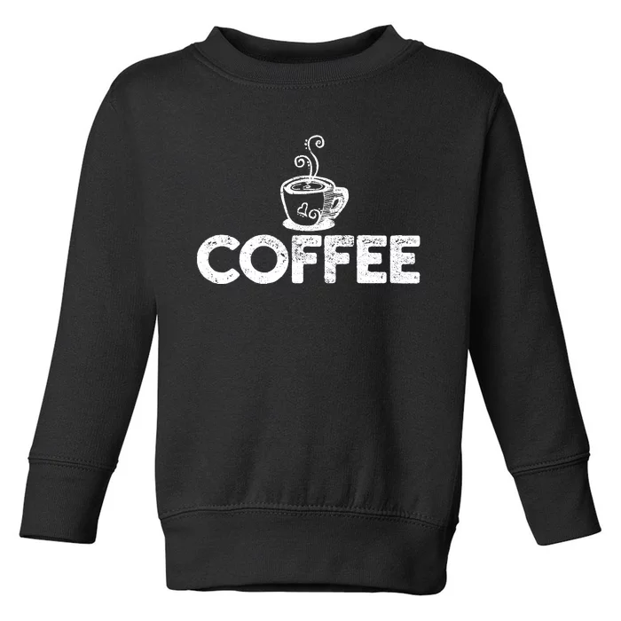 Coffee Barista Toddler Sweatshirt