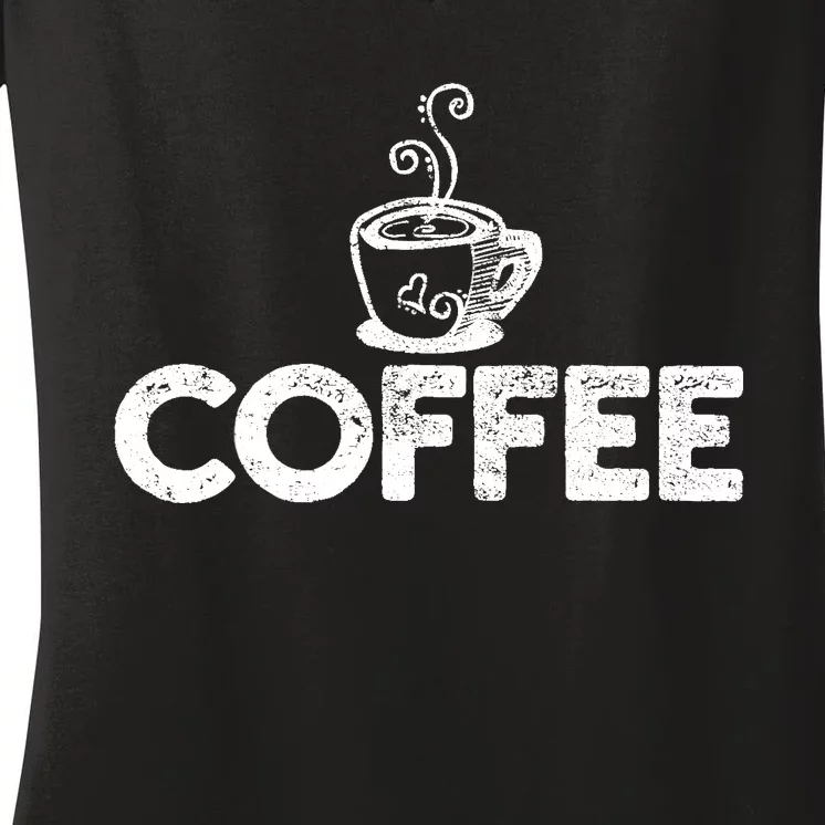 Coffee Barista Women's V-Neck T-Shirt